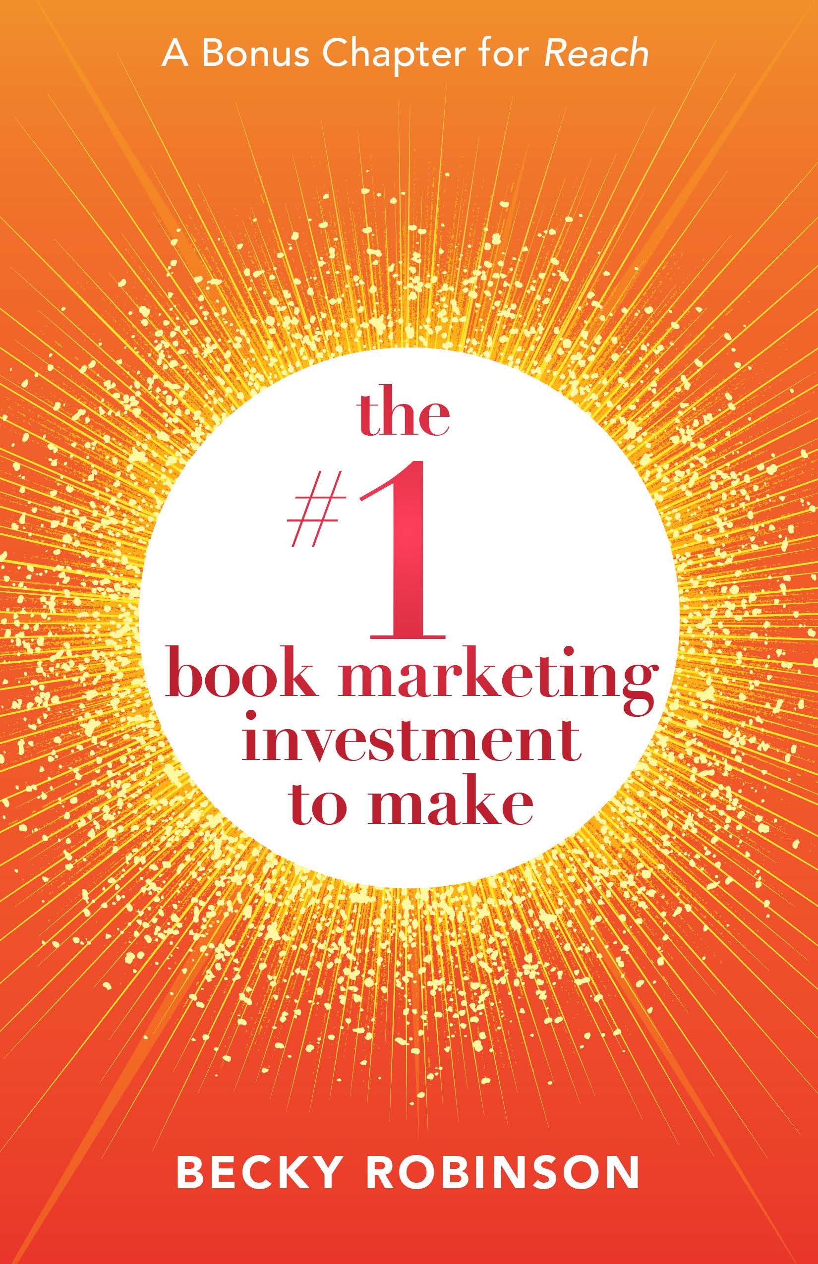 The #1 Book Marketing Investment to Make