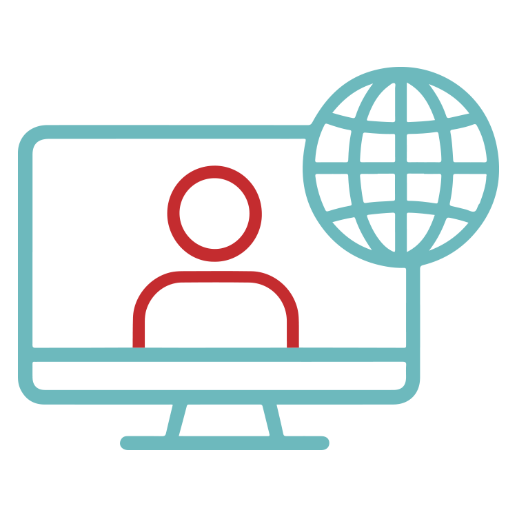 Author deliver a virtual event with Weaving Influence